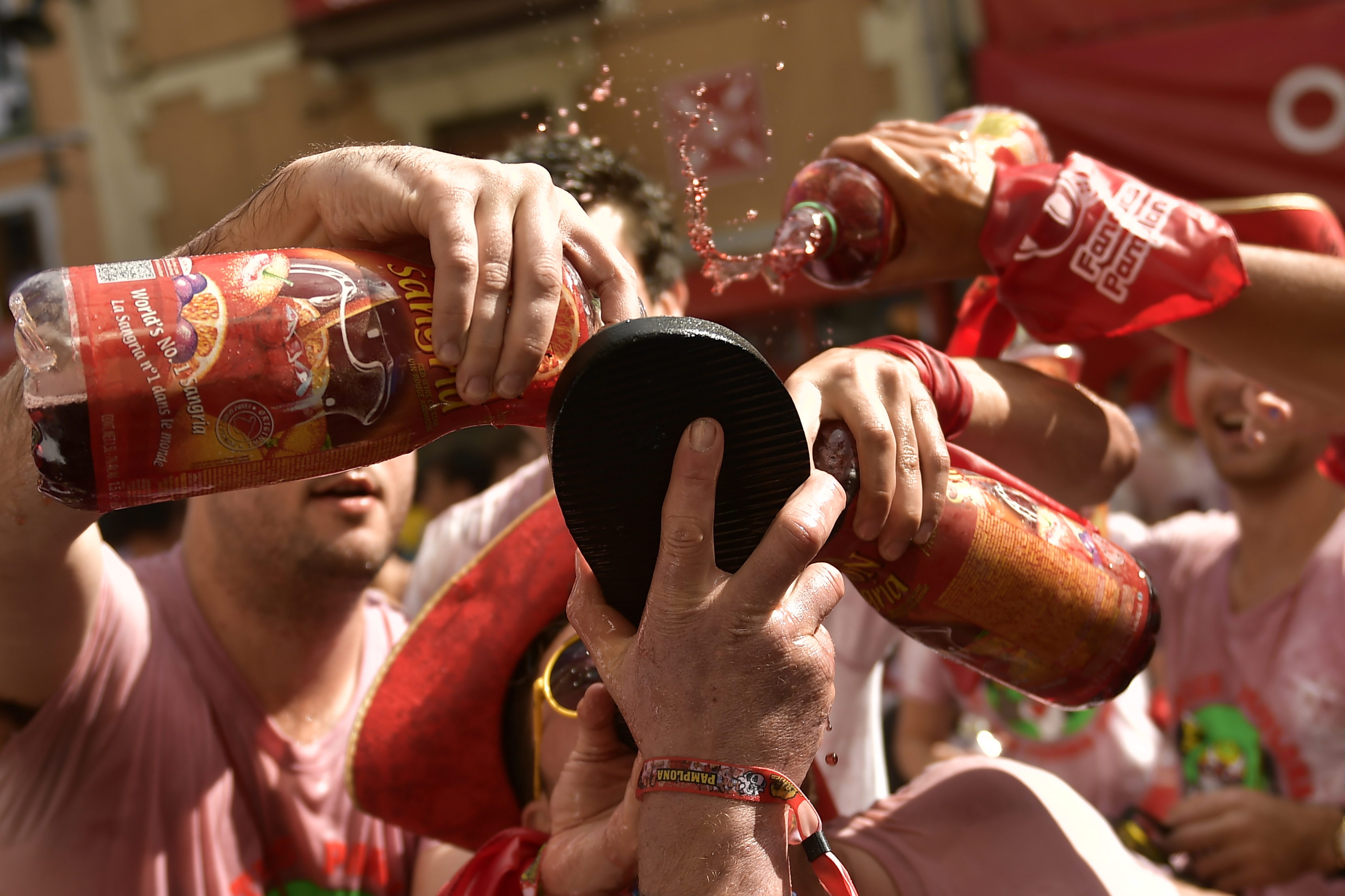 'Chupinazo' firework launches Pamplona bull racing festival