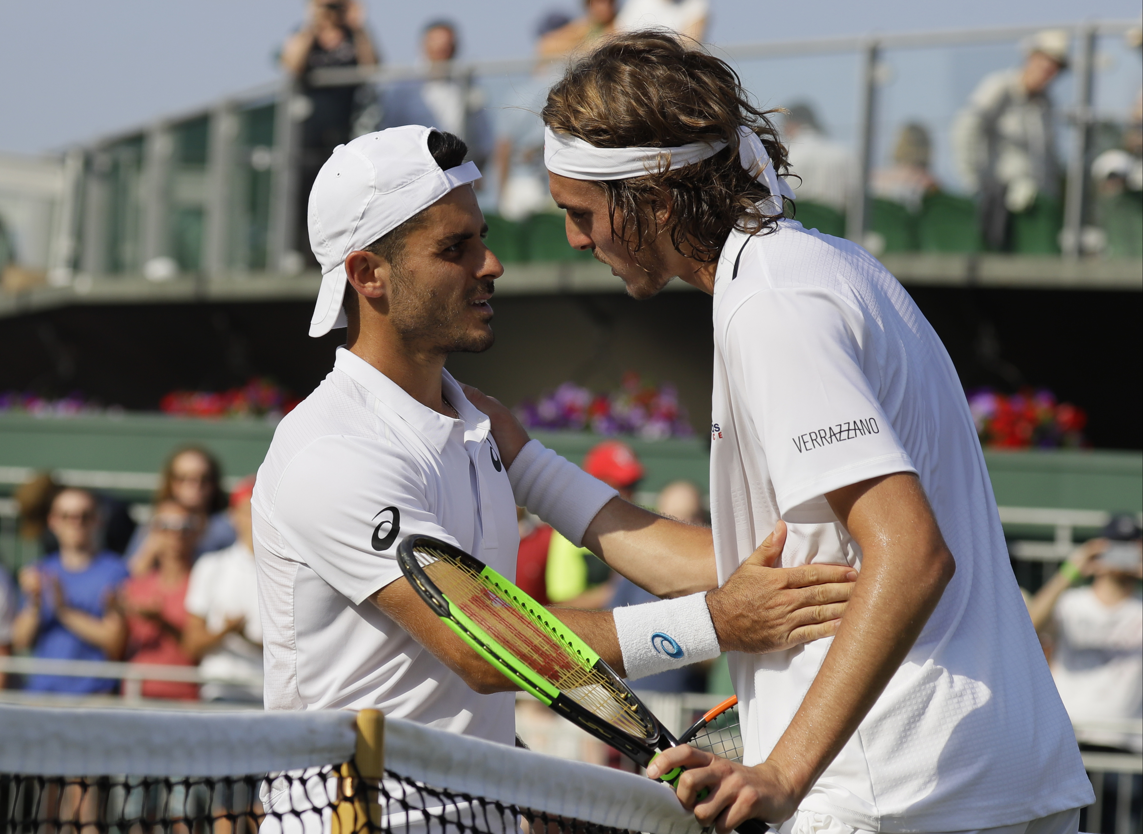 Tsitsipas sets mark for Greek tennis at Wimbledon