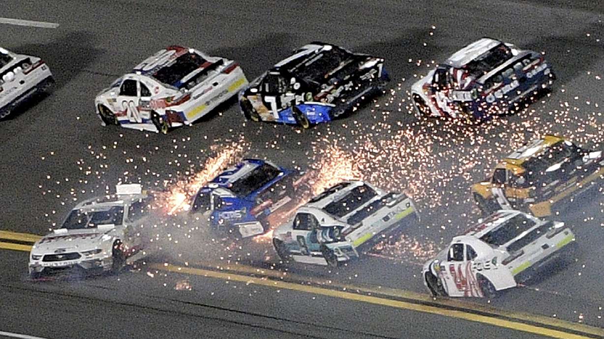 Larson gets Xfinity win after Haley's pass ruled illegal