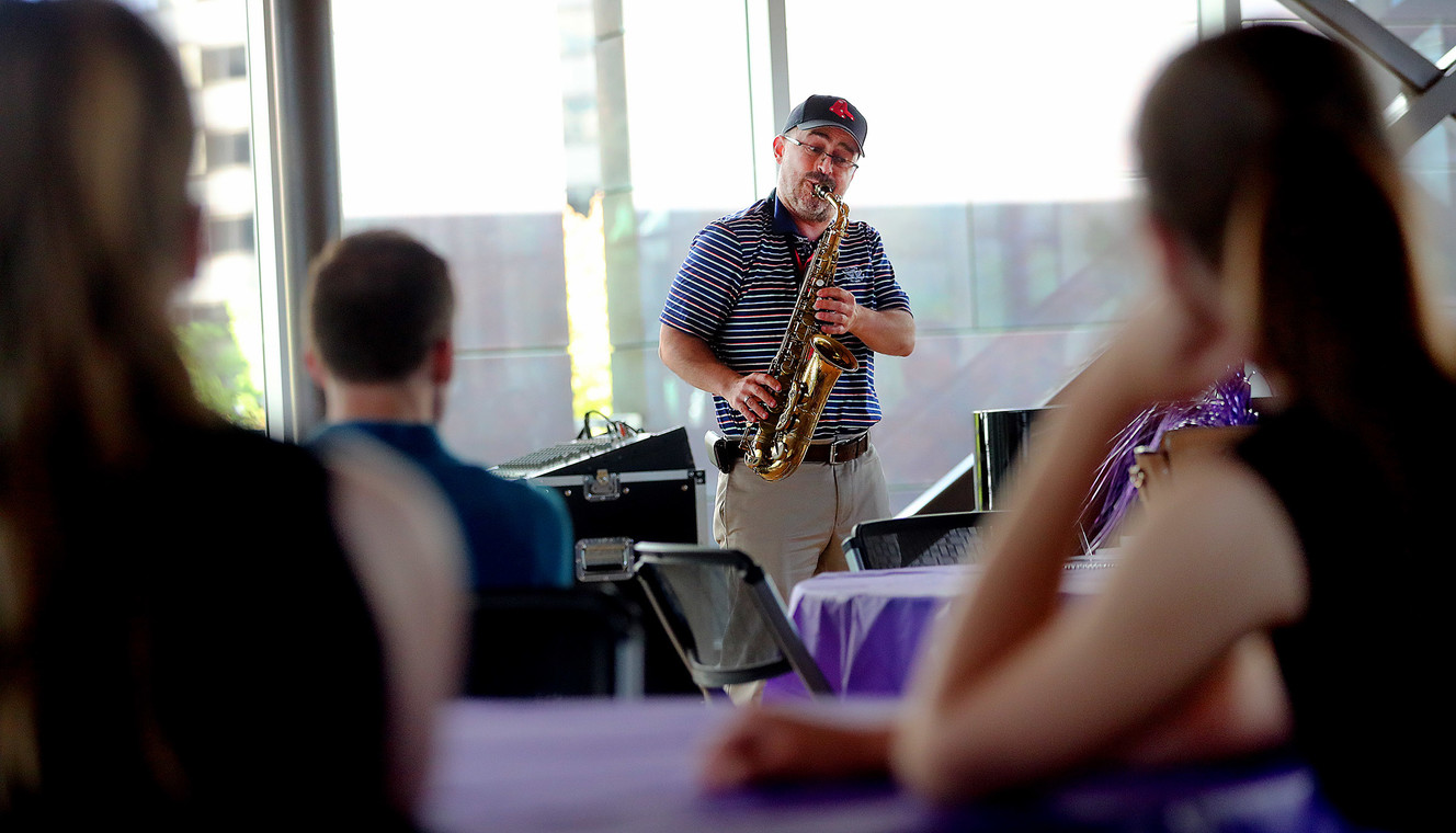 Young musicians get a feel for the rhythm at Salt Lake City Jazz Festival clinic