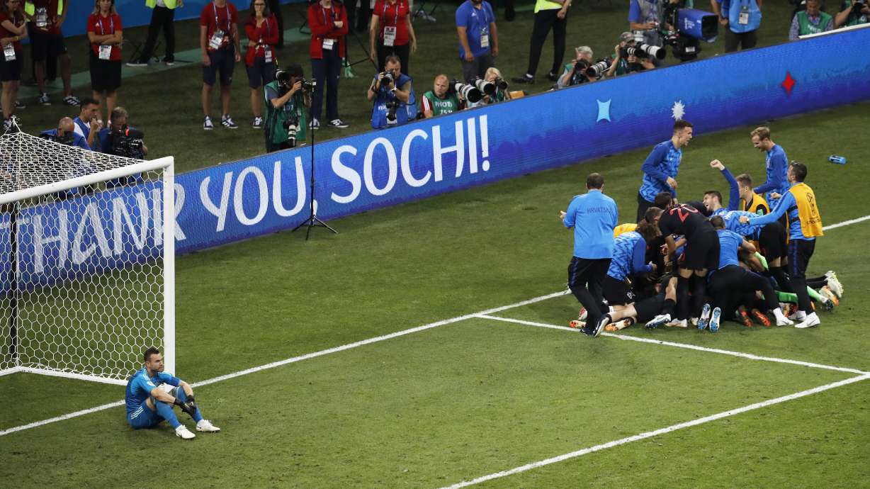 Kick-by-kick look at the shootout between Russia and Croatia