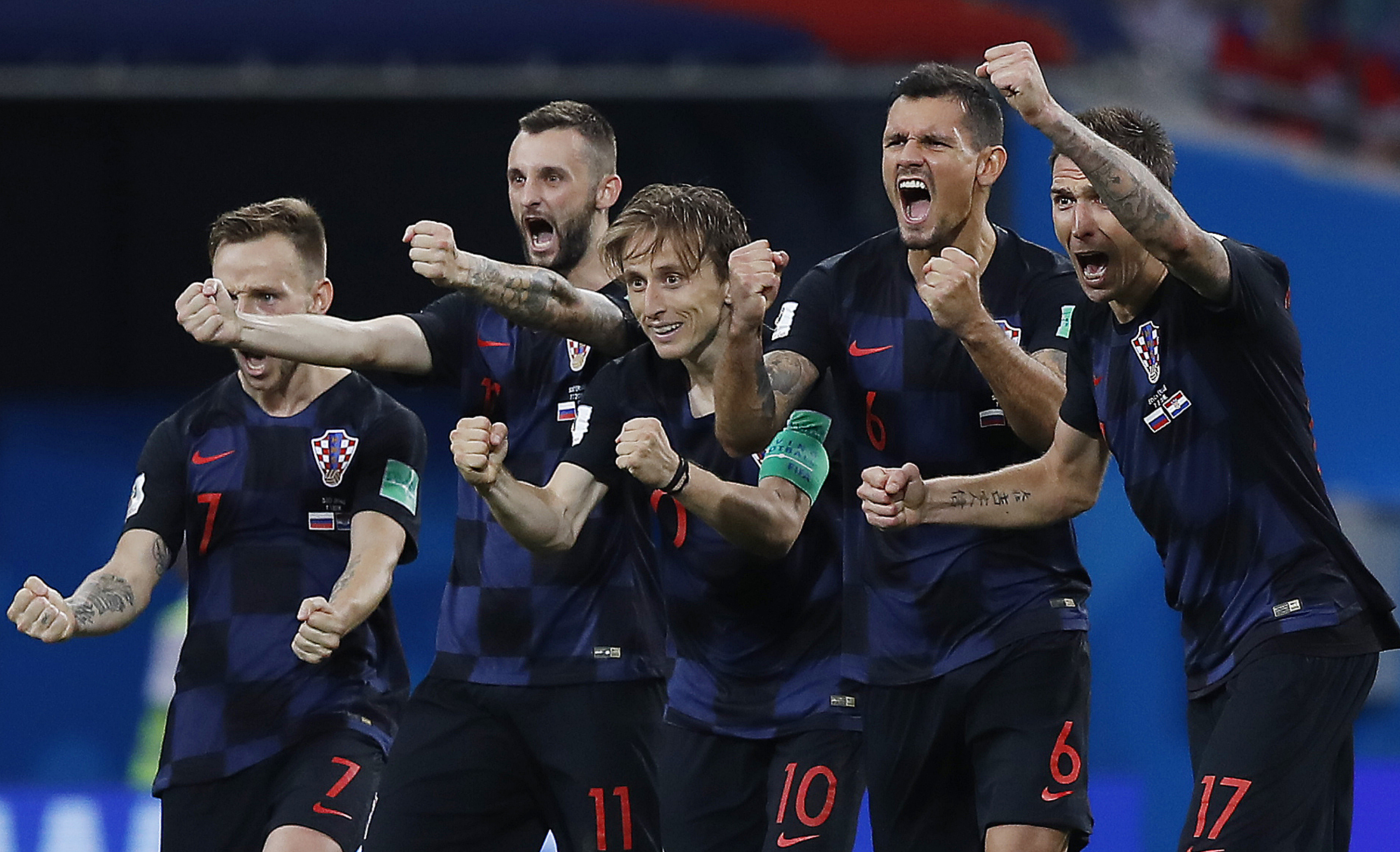 AP PHOTOS: Records, firsts, and more drama at the World Cup
