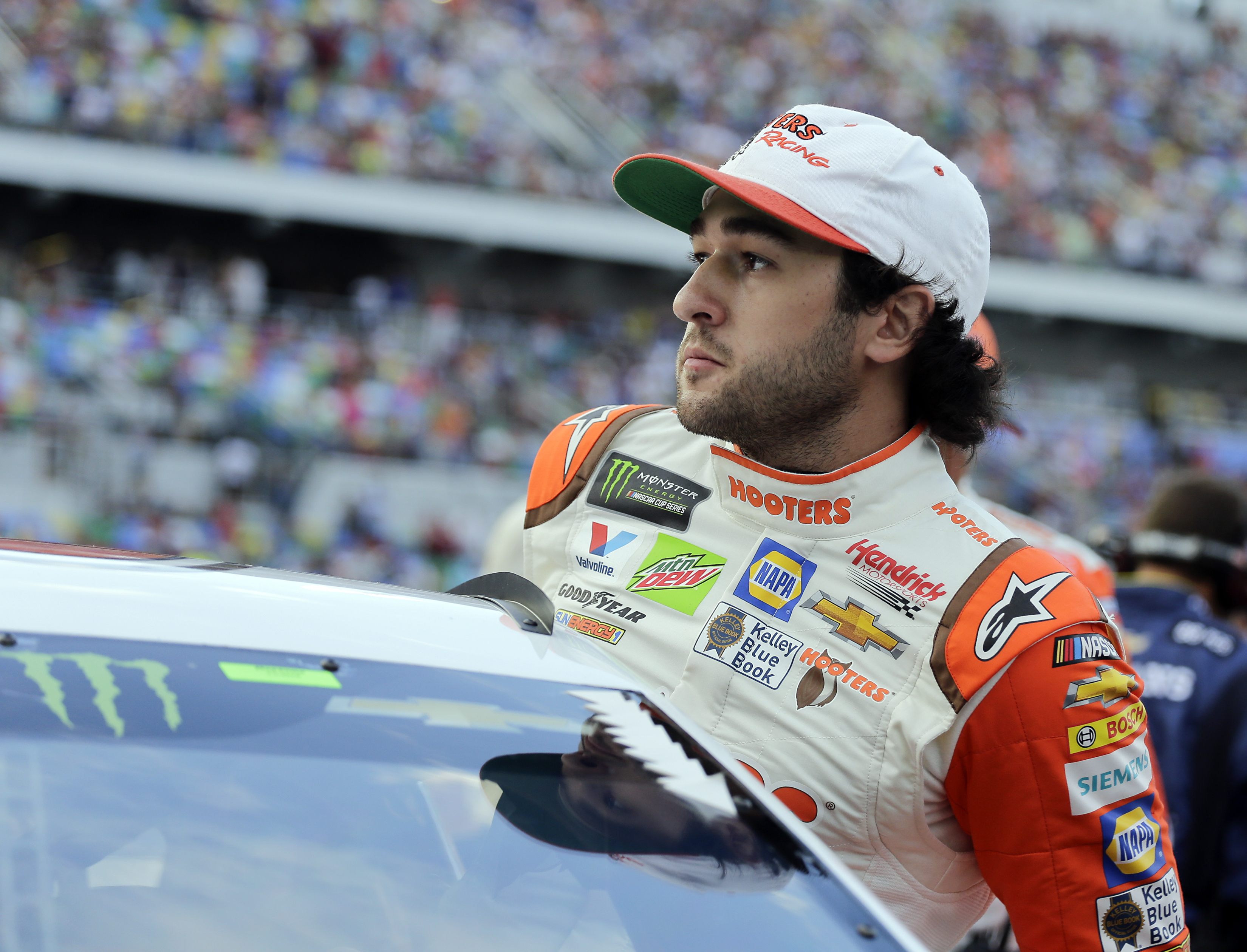 The Latest: Jones earns 1st career Cup win at Daytona