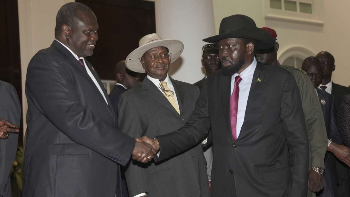 South Sudan's warring leaders meet to discuss peace accord