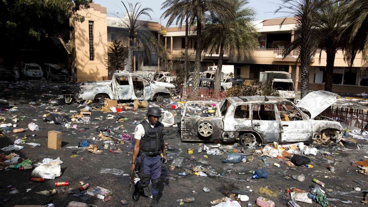 Looting follows violent fuel protests in Haitian capital