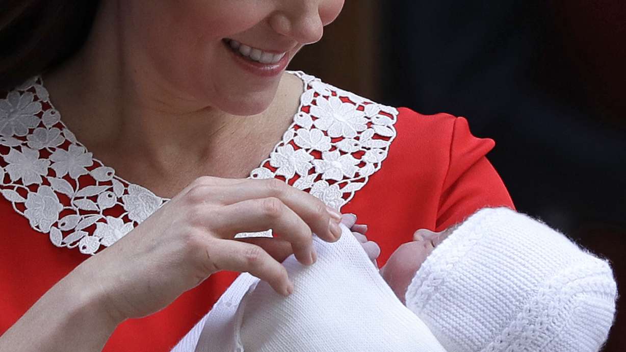 William, Kate's third child Prince Louis christened