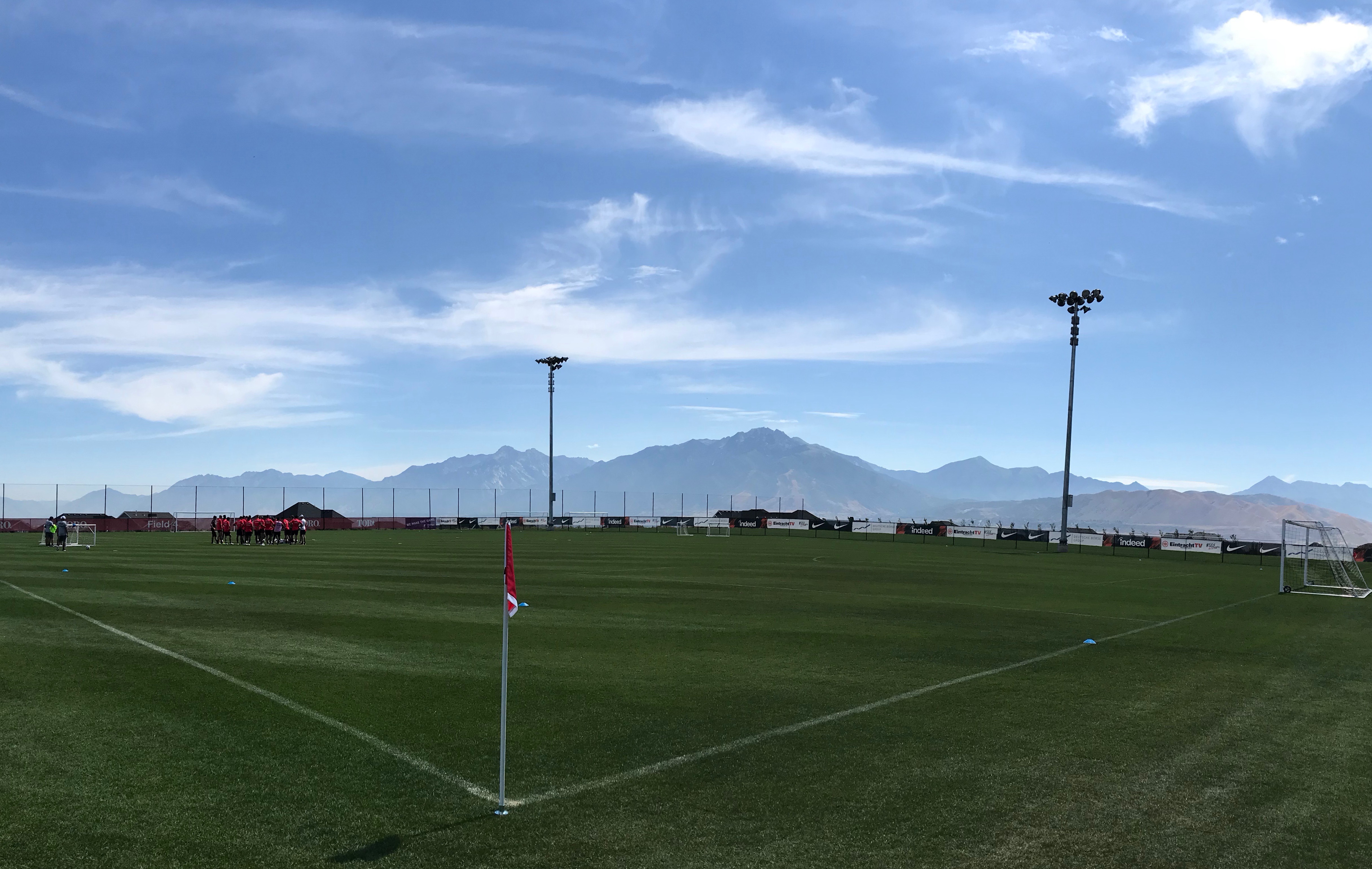 The outdoor practice fields at the Zions Bank Real Academy and practice facility in Herriman, Utah. MLS announced Friday that it will allow players to return to team facilities for individual workouts, under strict social-distancing guidelines and protocols designed to curb the spread of the novel coronavirus. (Photo: Sean Walker, KSL.com)