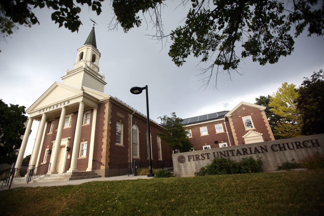 The First Unitarian Church, where Vicky Chavez has spent six months in sanctuary, in Salt Lake City on Monday, July 9, 2018. (Photo: Kristin Murphy, KSL)