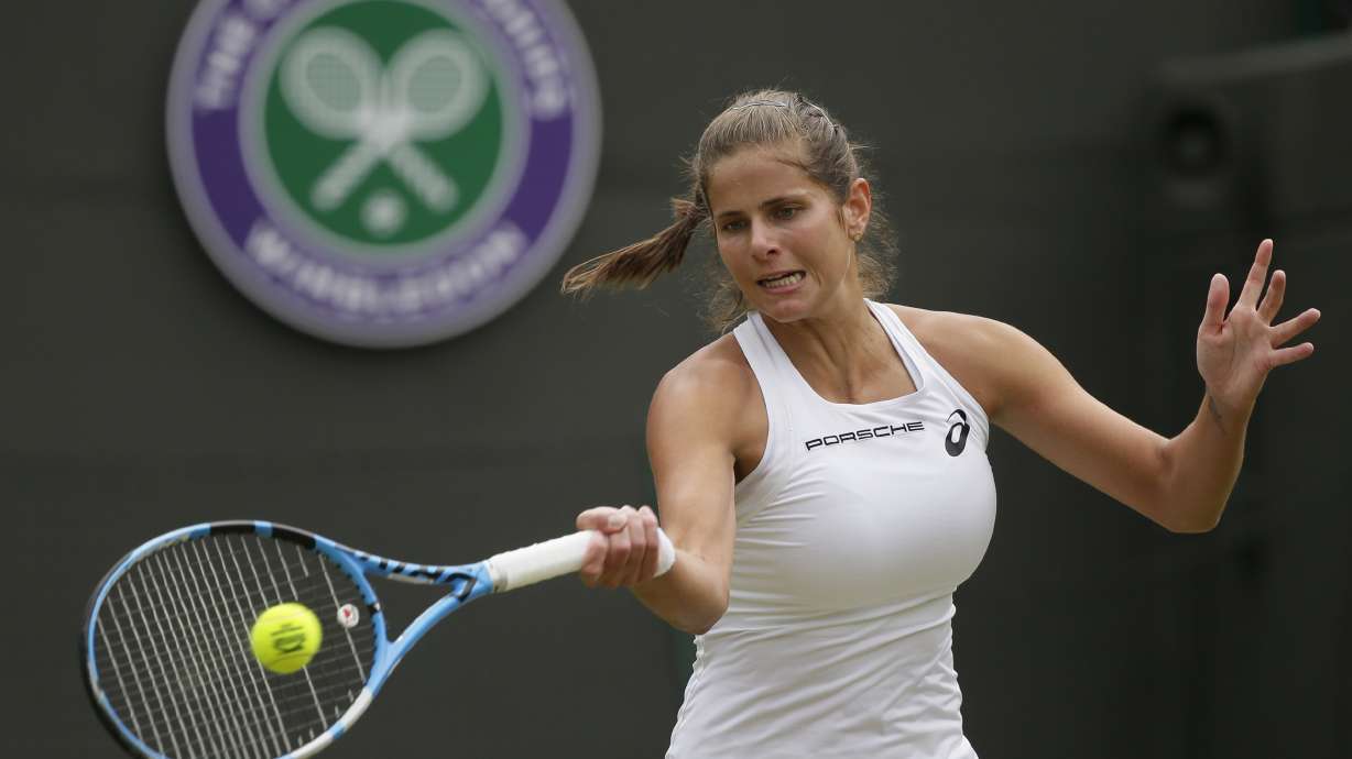 Goerges, Kerber aim for all-German Wimbledon final