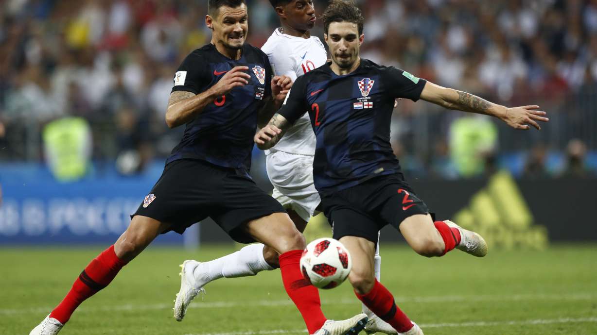 Tired and battered, Croatia reaches its 1st World Cup final