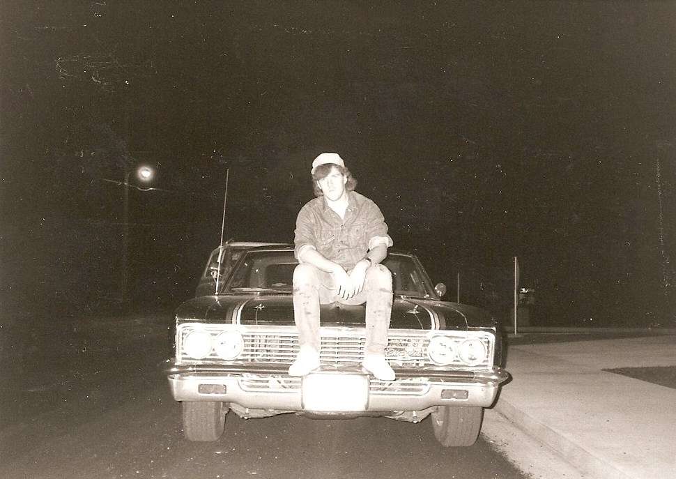 Jay Horrocks Jr. and his '66 Impala in 1989. (Photo: Jay Horrocks Jr.)