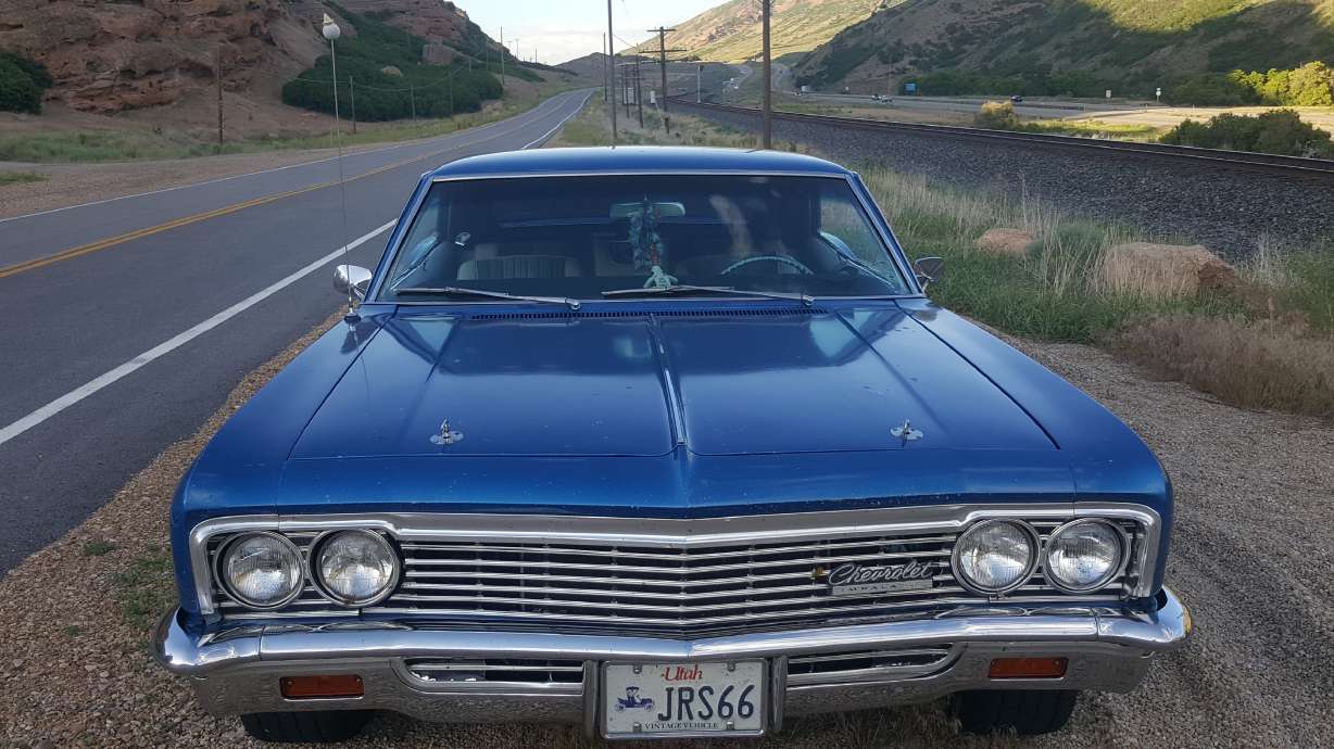 Eagle Mountain resident takes his '66 Chevy Impala SS to the streets