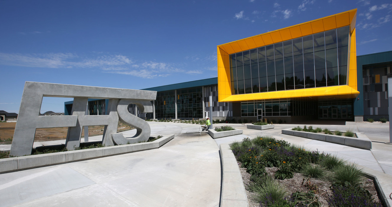 The new Farmington High School is pictured on Thursday, July 12, 2018. (Photo: Kristin Murphy, KSL)