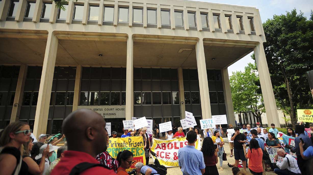 The Latest: GOP leaders want House vote on abolishing ICE