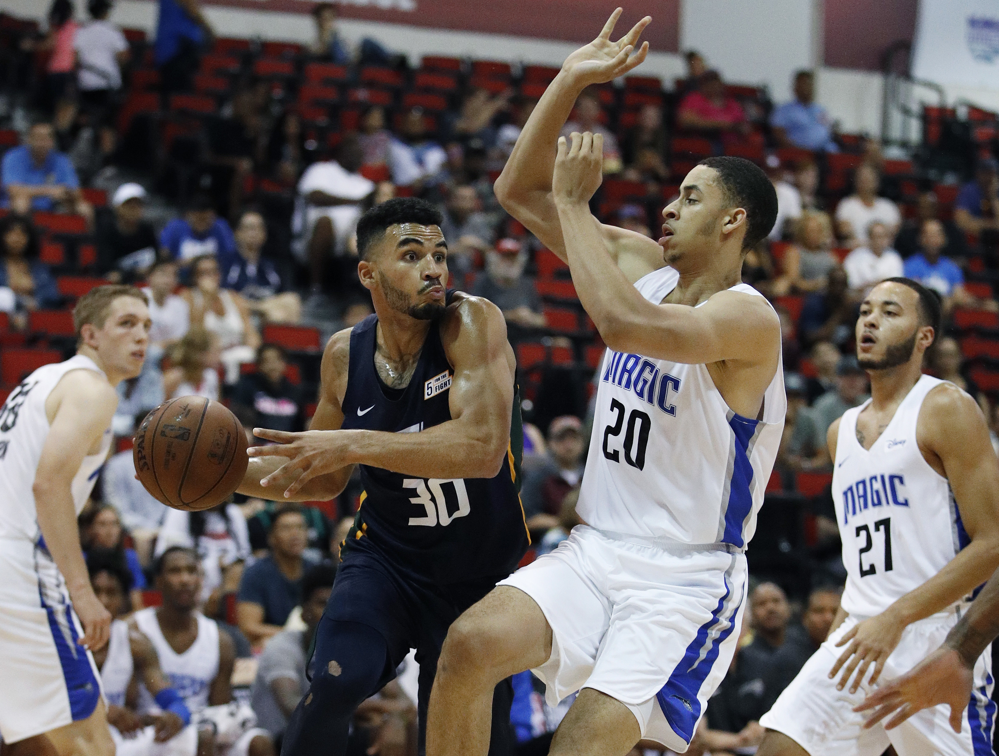 The Triple Team: Jazz win sloppy, starless game over Magic 75-70