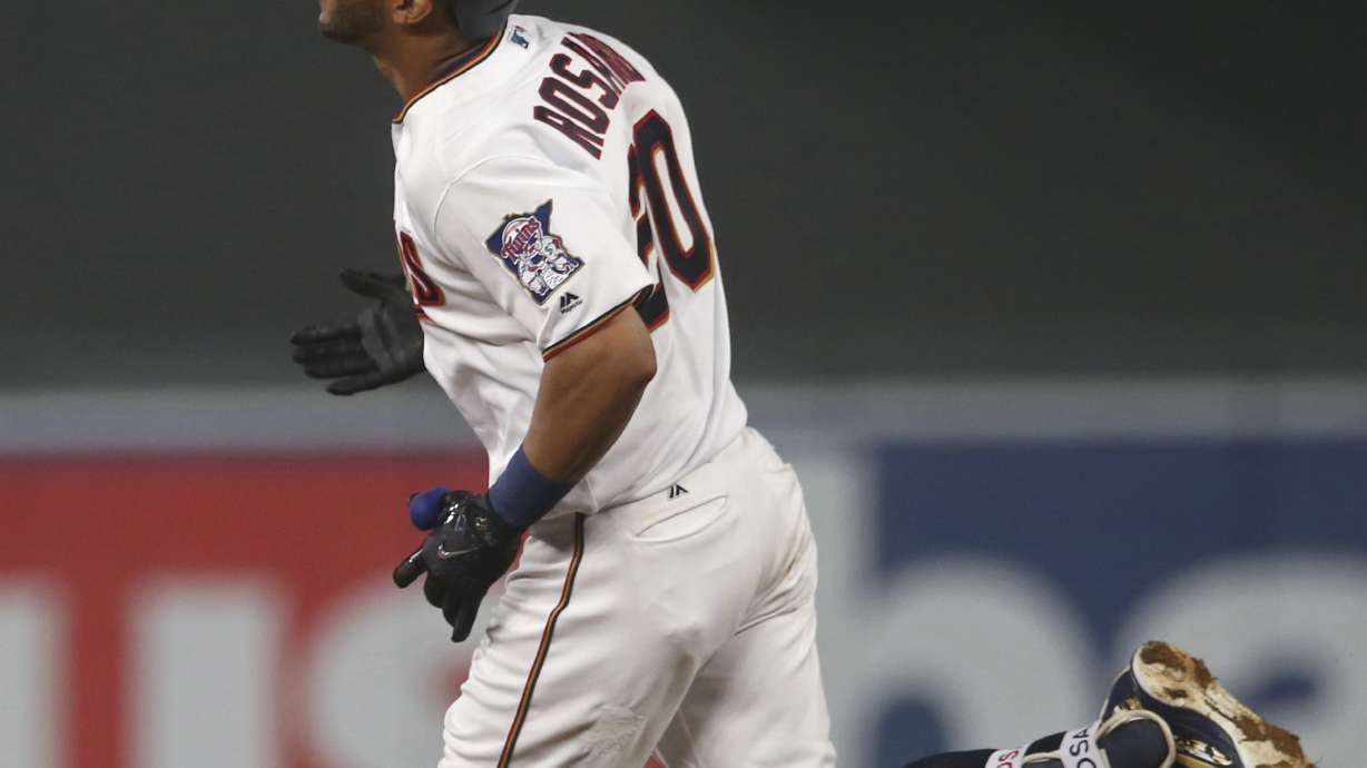 Gibson, Twins top Rays 5-1 in rain-delayed series opener