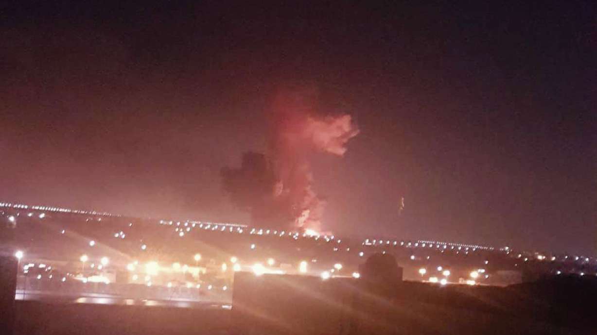 Egypt state media says blast near Cairo airport injures 12