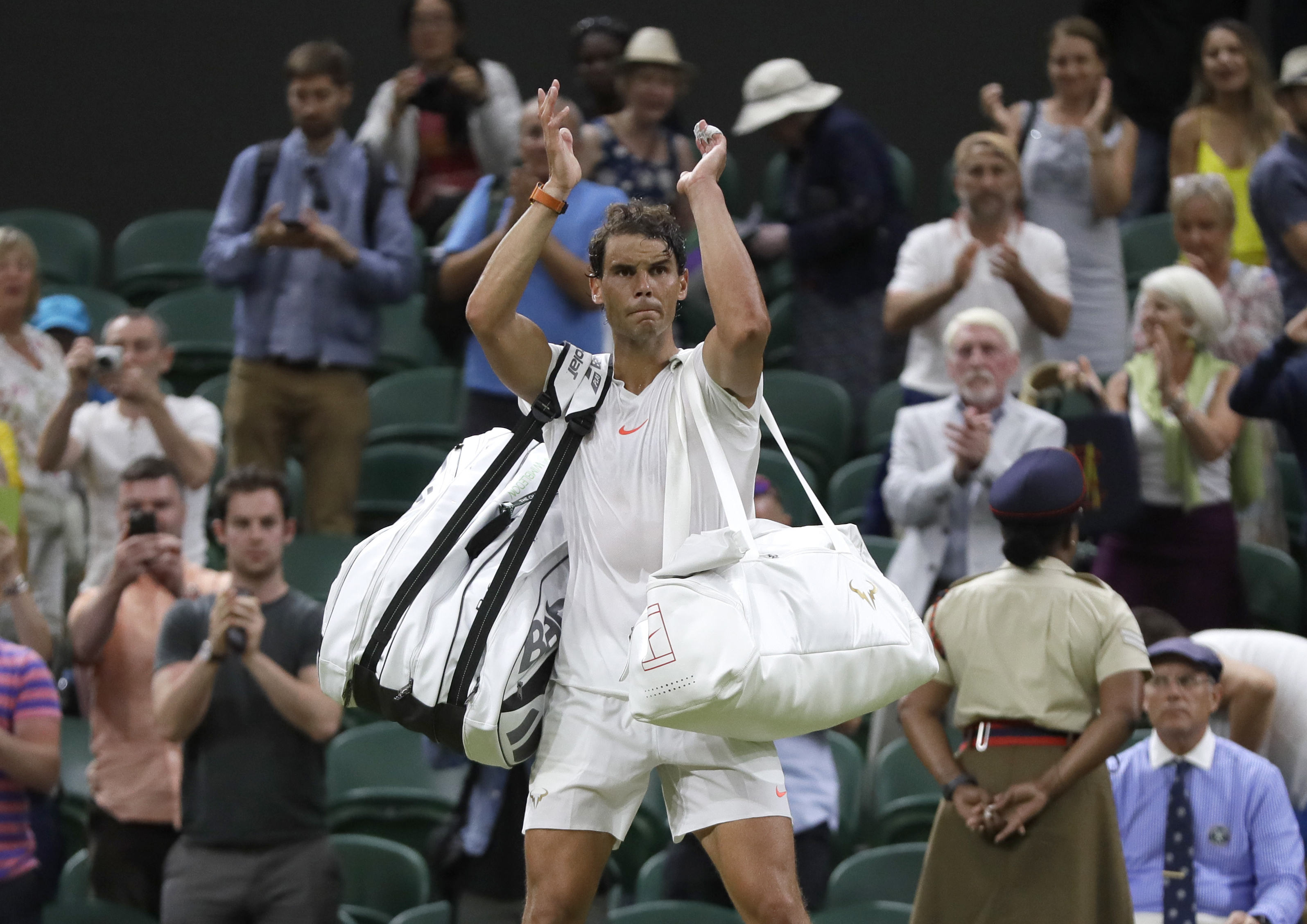 Nadal-Djokovic match suspended at Wimbledon after 3rd set