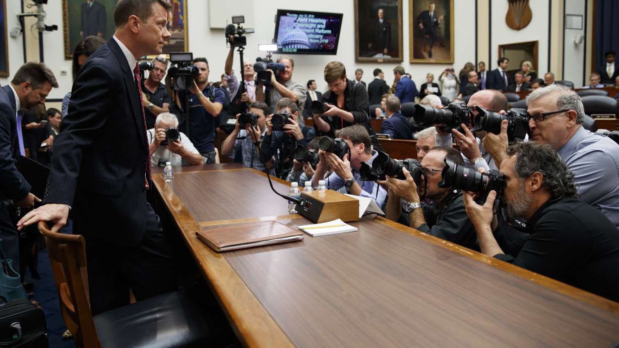 Partisan divide on full display in hearing on Russia probe