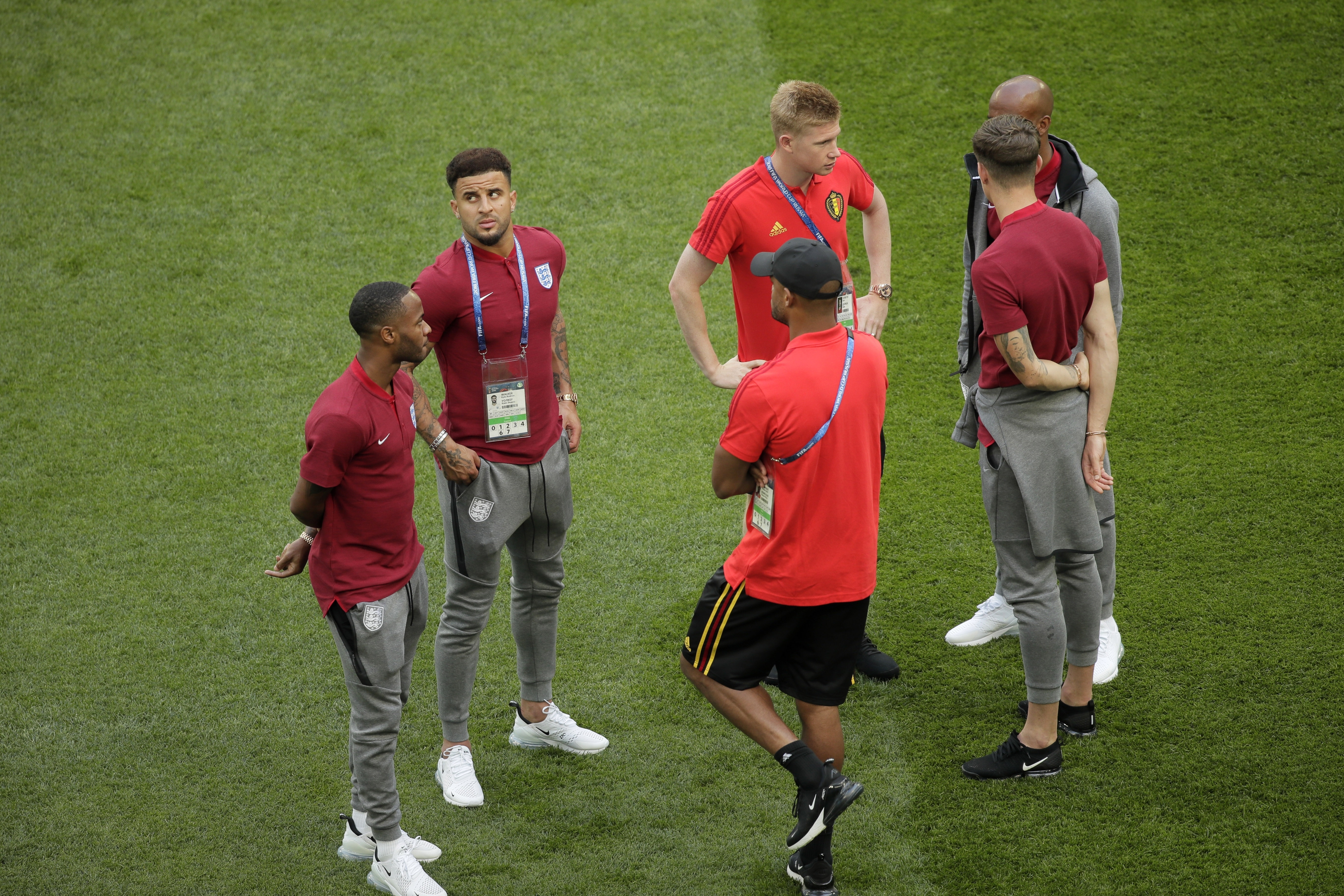 The Latest: Belgium 1-0 at halftime in 3rd-place playoff