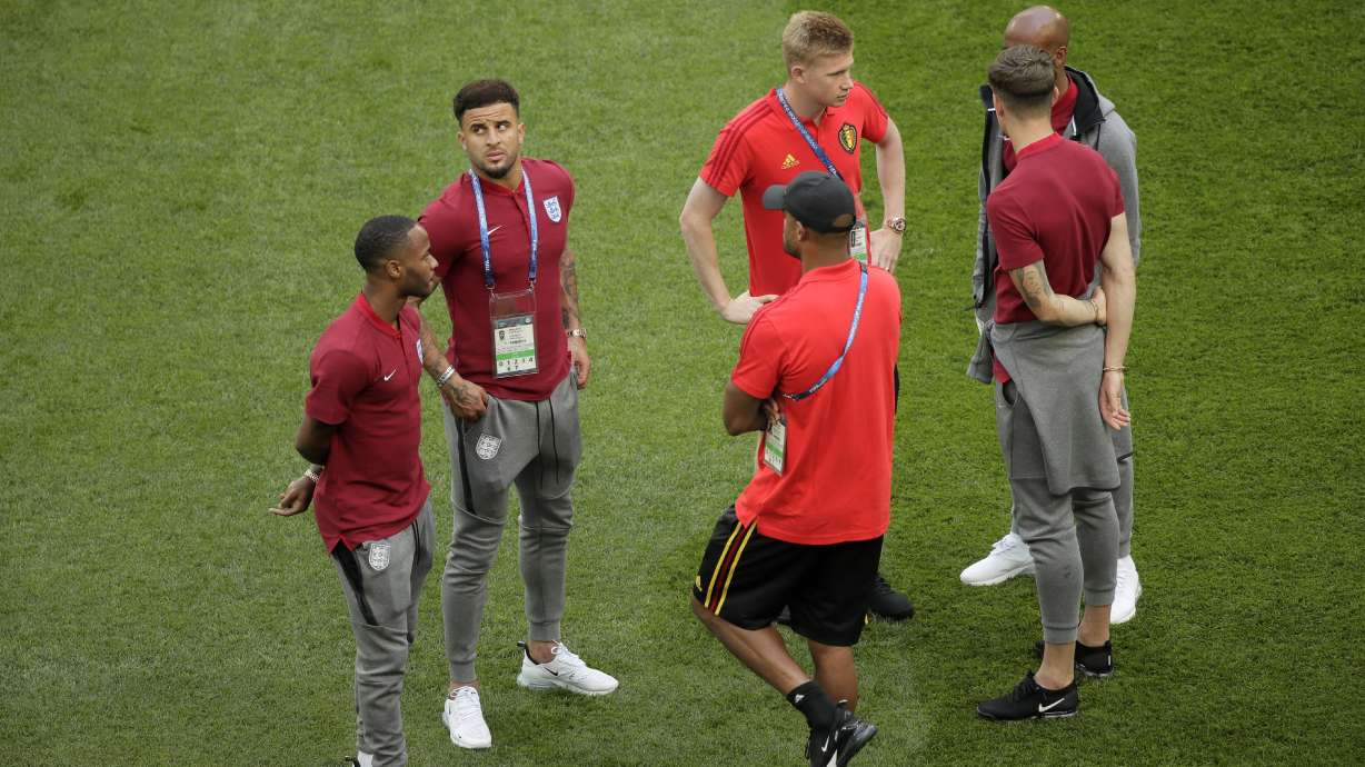 The Latest: Belgium 1-0 at halftime in 3rd-place playoff