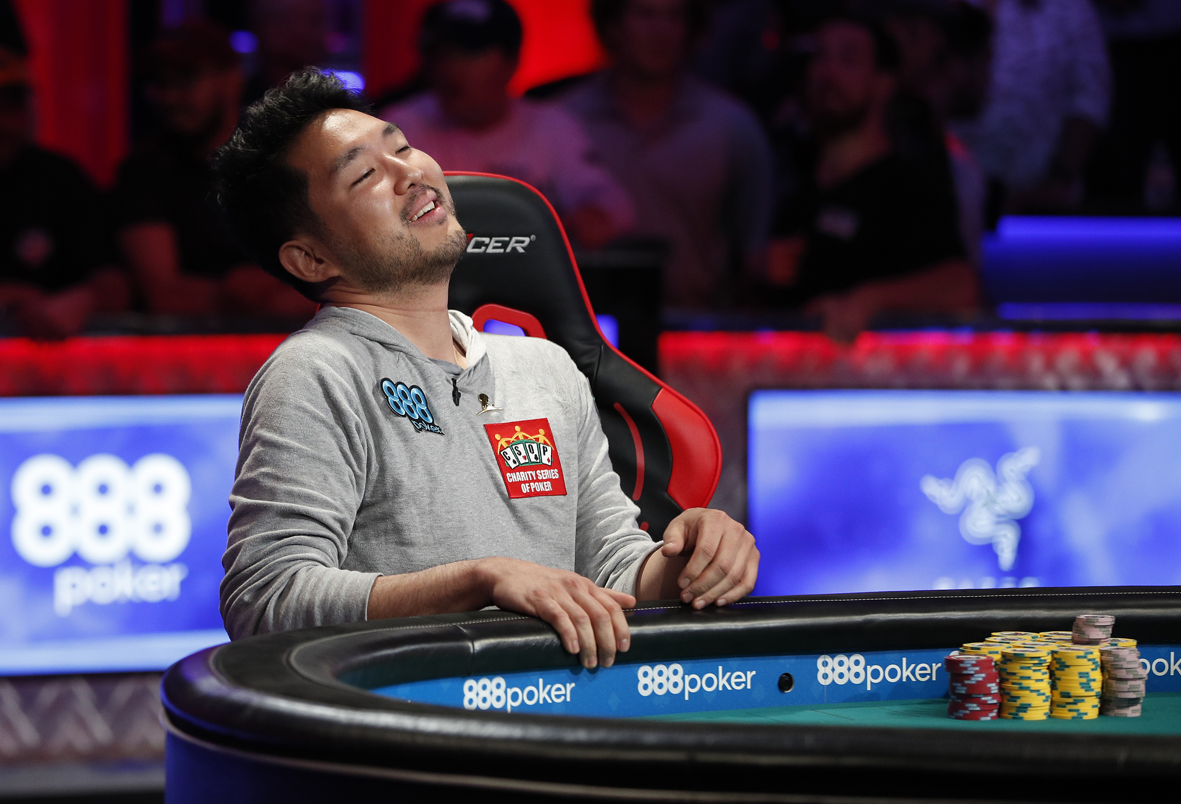 The Latest: Overwhelmed poker champ: $8.8M 'life-changing'