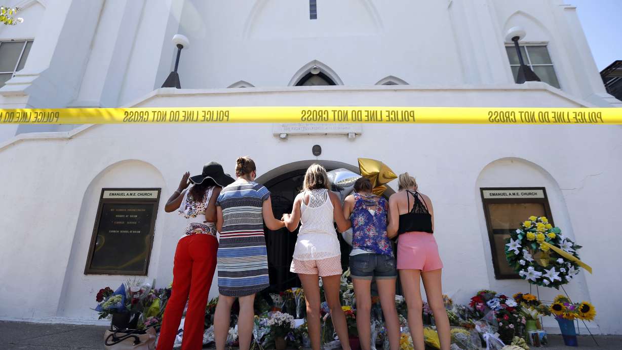 The Latest: Fountain, wing-like benches anchor memorial