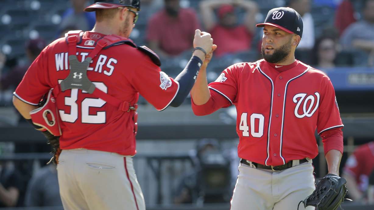 Murphy's big hit helps Nationals beat Mets 6-1