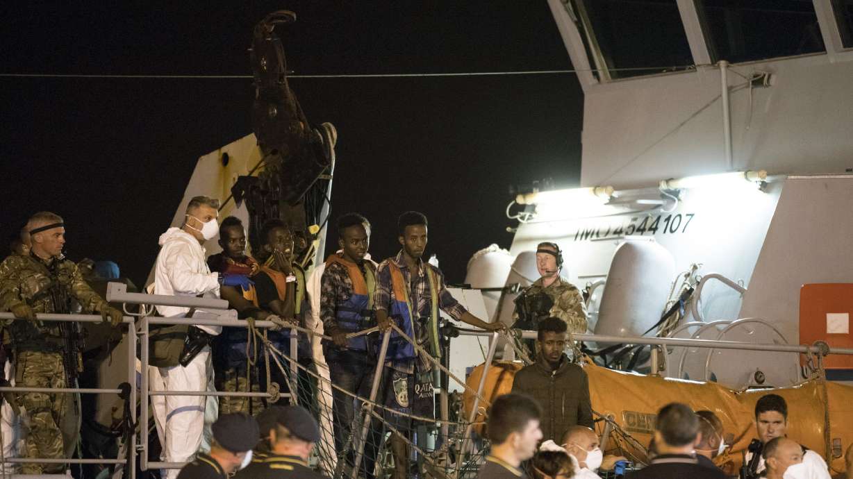 The Latest: Captain says Italy, Malta aim to hide sea deaths