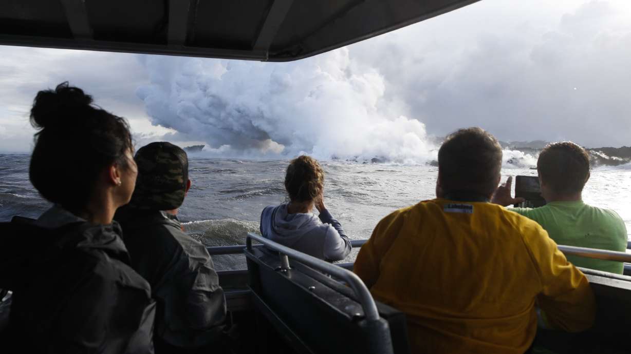 The Latest: Woman transported to Honolulu after lava injury