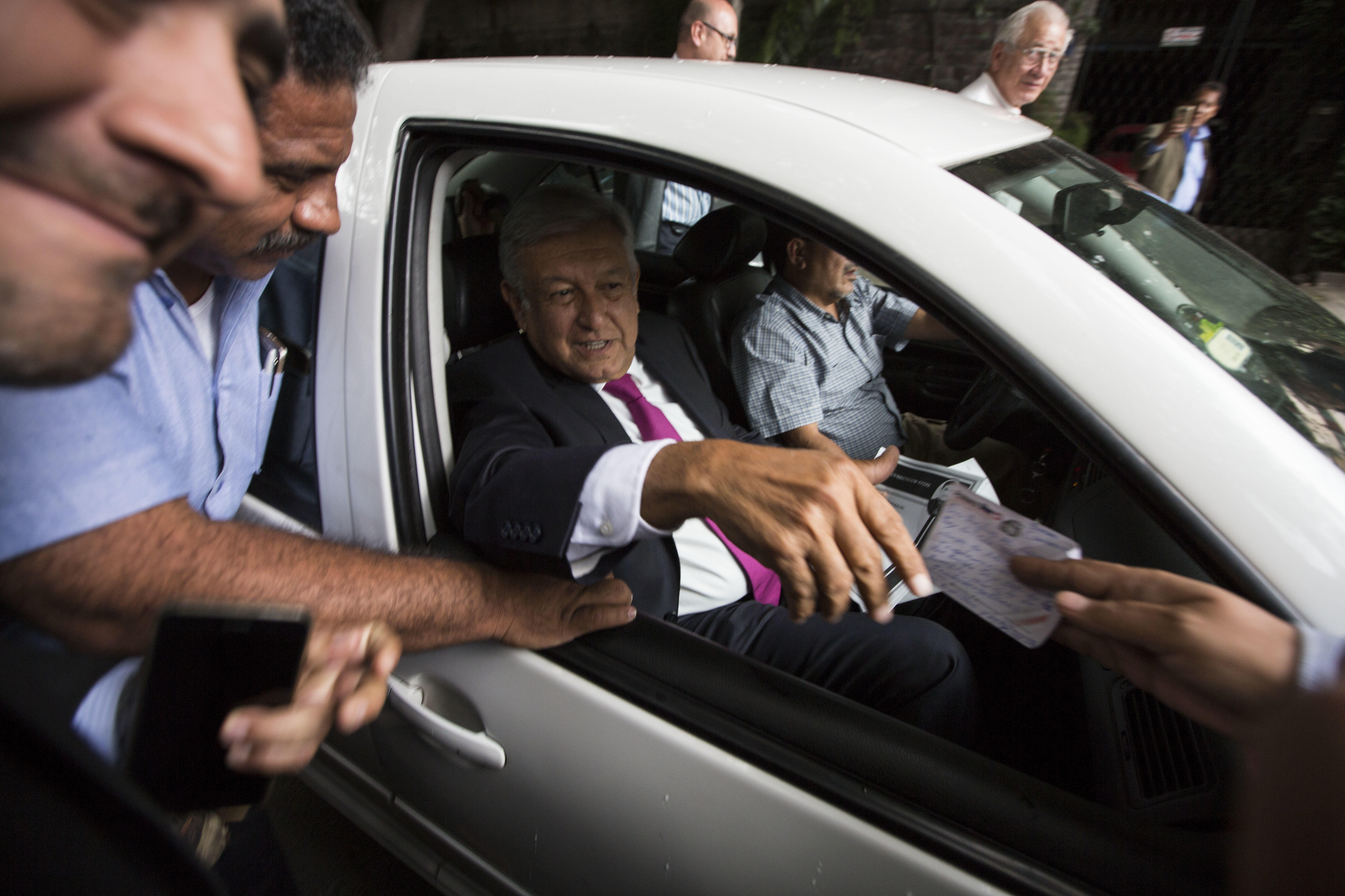 Mexicans mob 'AMLO' HQ seeking help for matters big or small