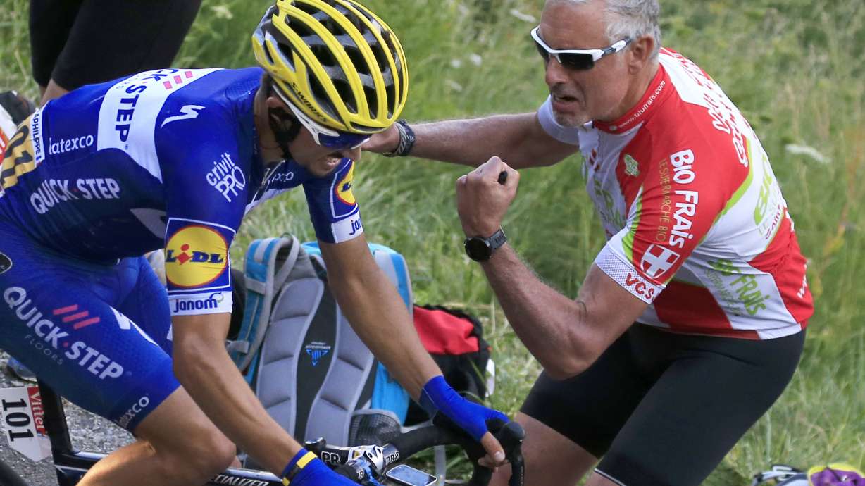 Alaphilippe keeps France celebrating with Tour stage win