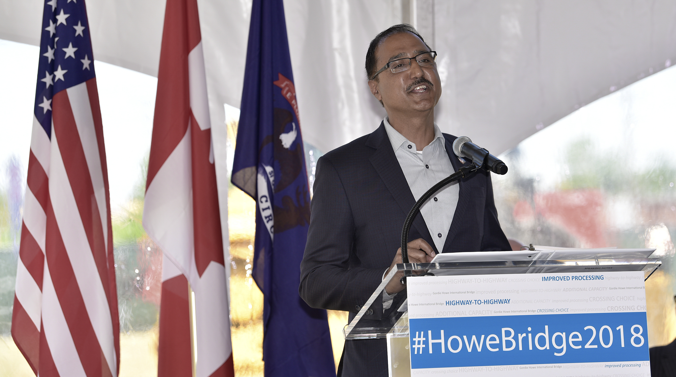 Groundbreaking ceremony held for new international bridge