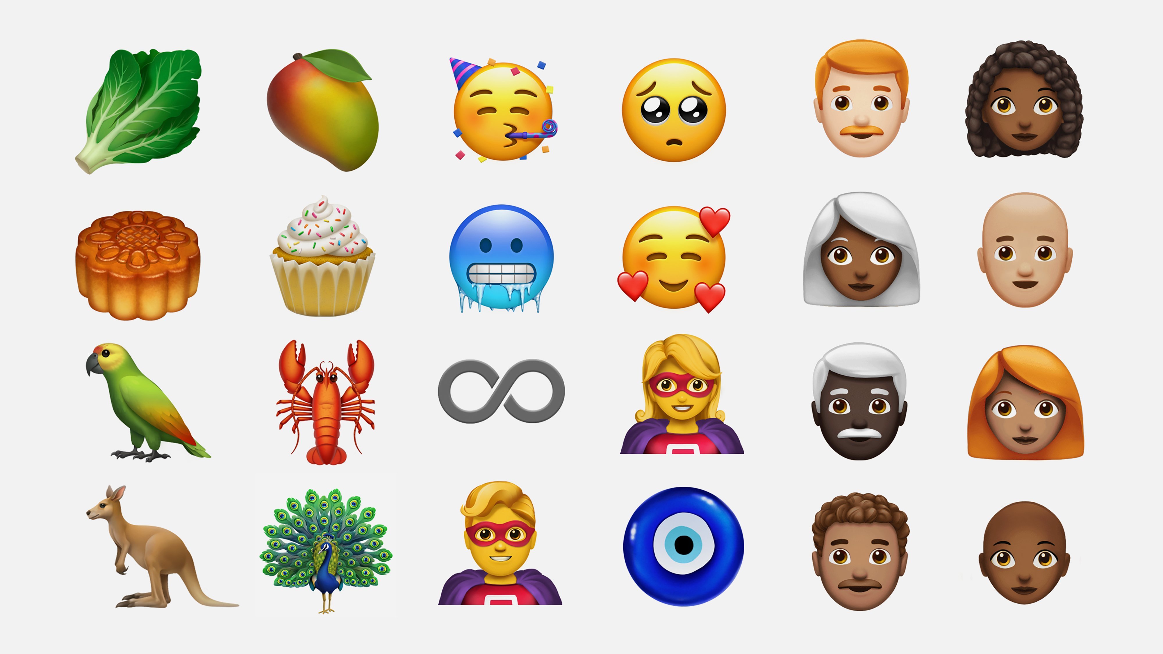 Redheads, lobsters and cupcakes: Apple shows off new iOS emojis