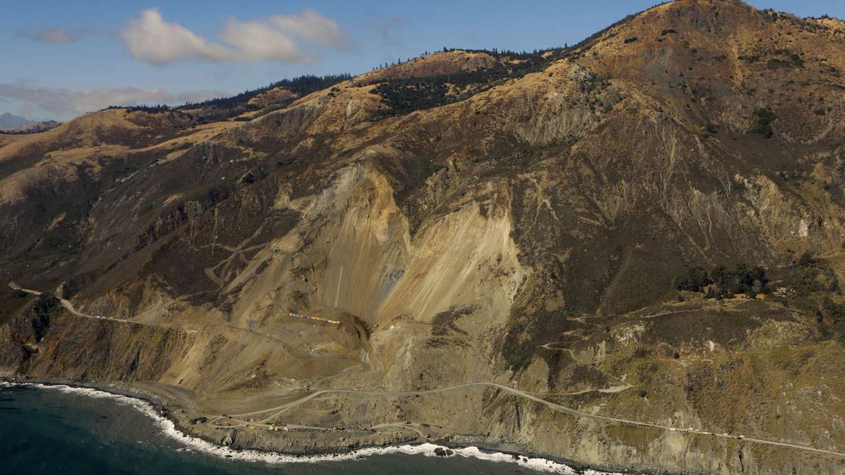 The Latest: California's Highway 1 near Big Sur reopens