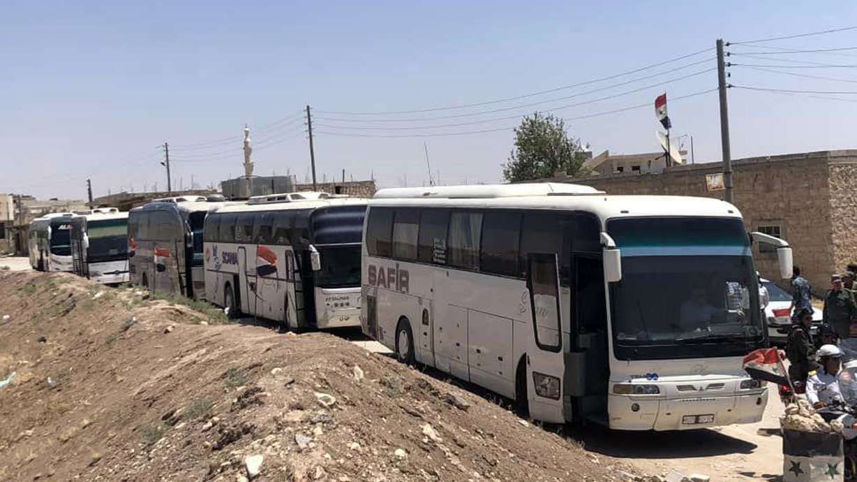 Syria rebels agree to surrender frontier with Israel