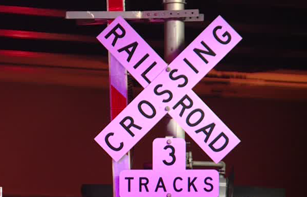 A 23-year-old bicyclist dies when hit by a FrontRunner train at 900 S. 600 West in Salt Lake City Thursday, July 19, 2018. The man was part of a bicycling group, UTA spokesman Carl Arky said. Photo: Tanner Siegworth, KSL TV