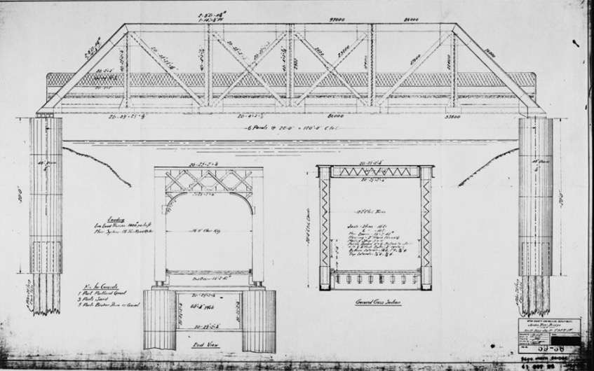 An original design of the "Old Iron Bridge" in Lehi, which was constructed in 1914. The bridge may be torn down after a teen's death on July 7, 2018. (Photo: U.S. Library of Congress)