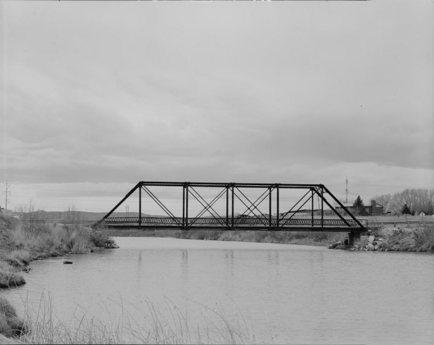 An undated photo of the "Old Iron Bridge" in Lehi, which was constructed in 1914. The bridge may be torn down after a teen's death on July 7, 2018. (Photo: U.S. Library of Congress)