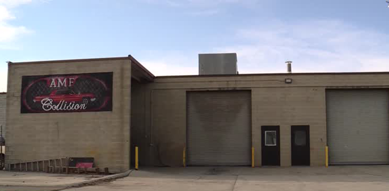 Mark Rutledge says he got one of the scam calls at his business, AMF Collision in West Valley City. Photo: KSL TV