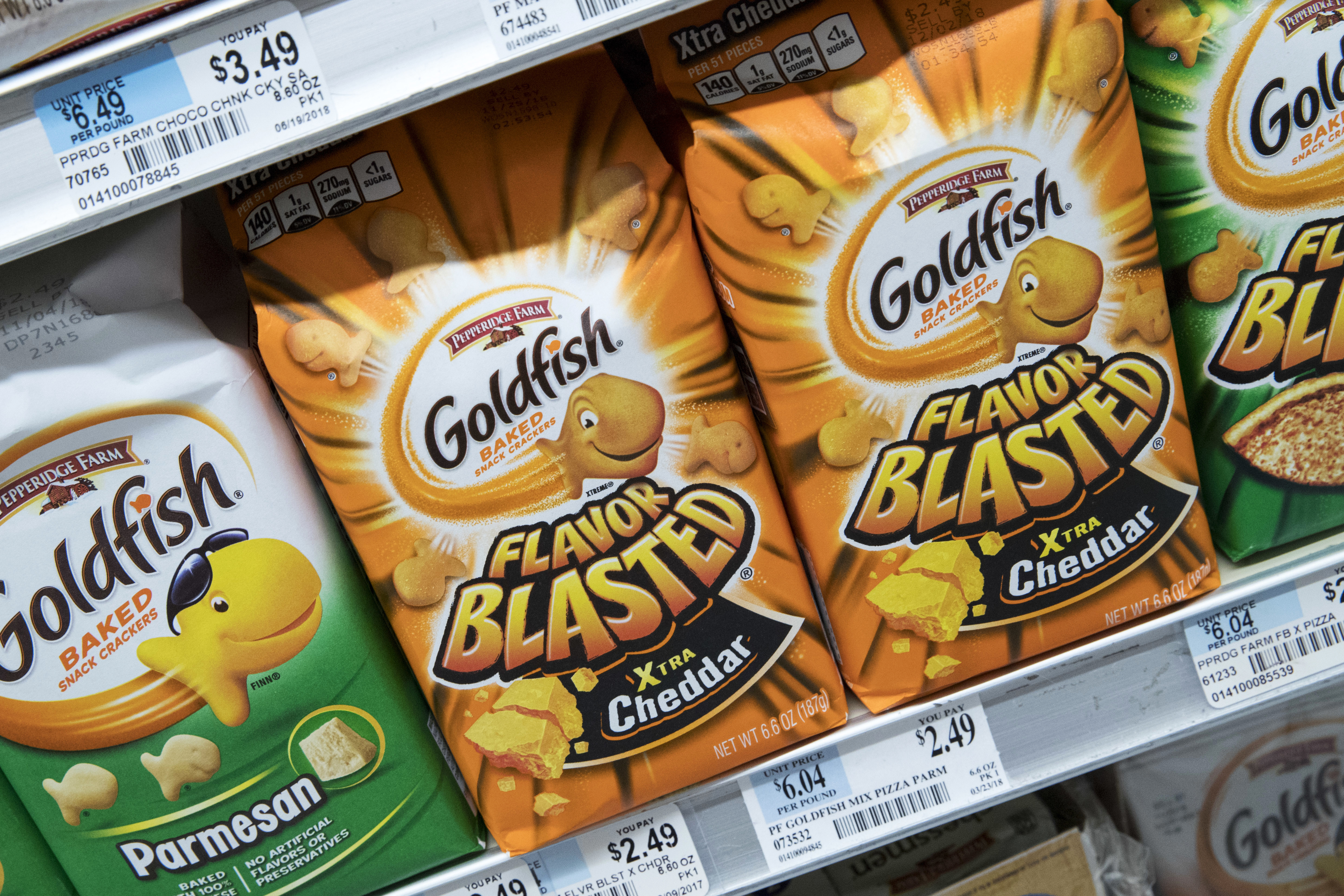 4 types of Goldfish Crackers recalled, salmonella fears