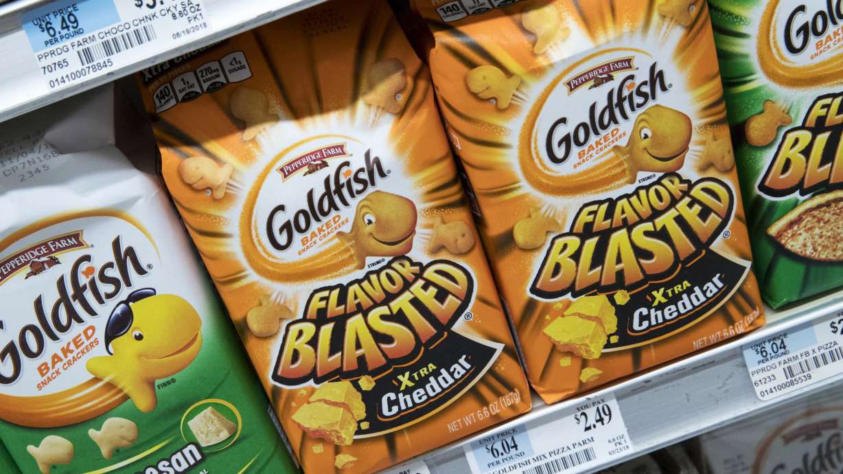 4 types of Goldfish Crackers recalled, salmonella fears