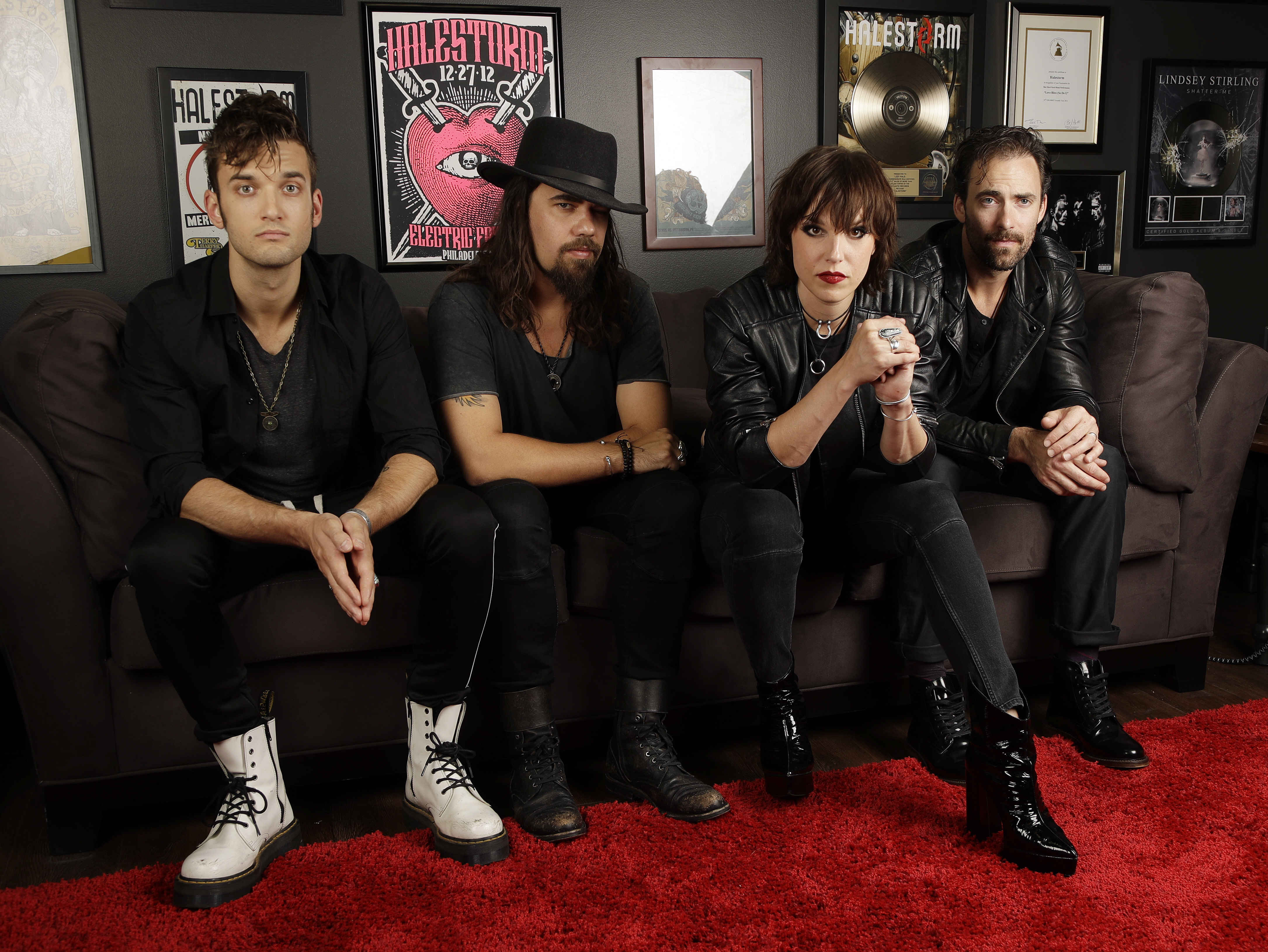 Grammy-winning rockers Halestorm don't care about the haters