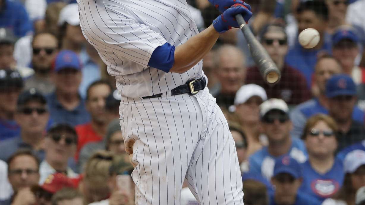 Cubs' Bryant out with recurrence of shoulder inflammation
