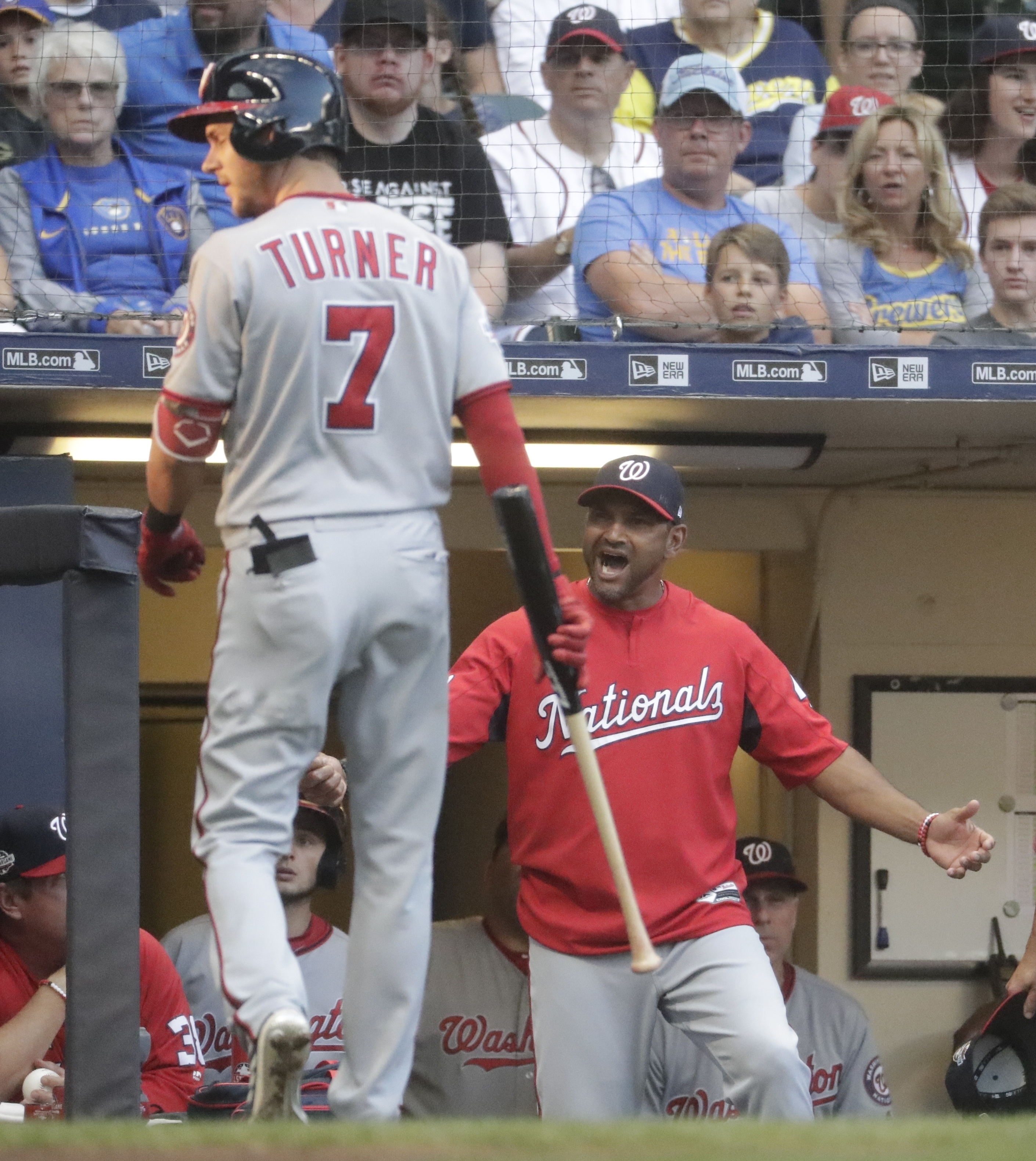 Nationals' Trea Turner benched for not hustling