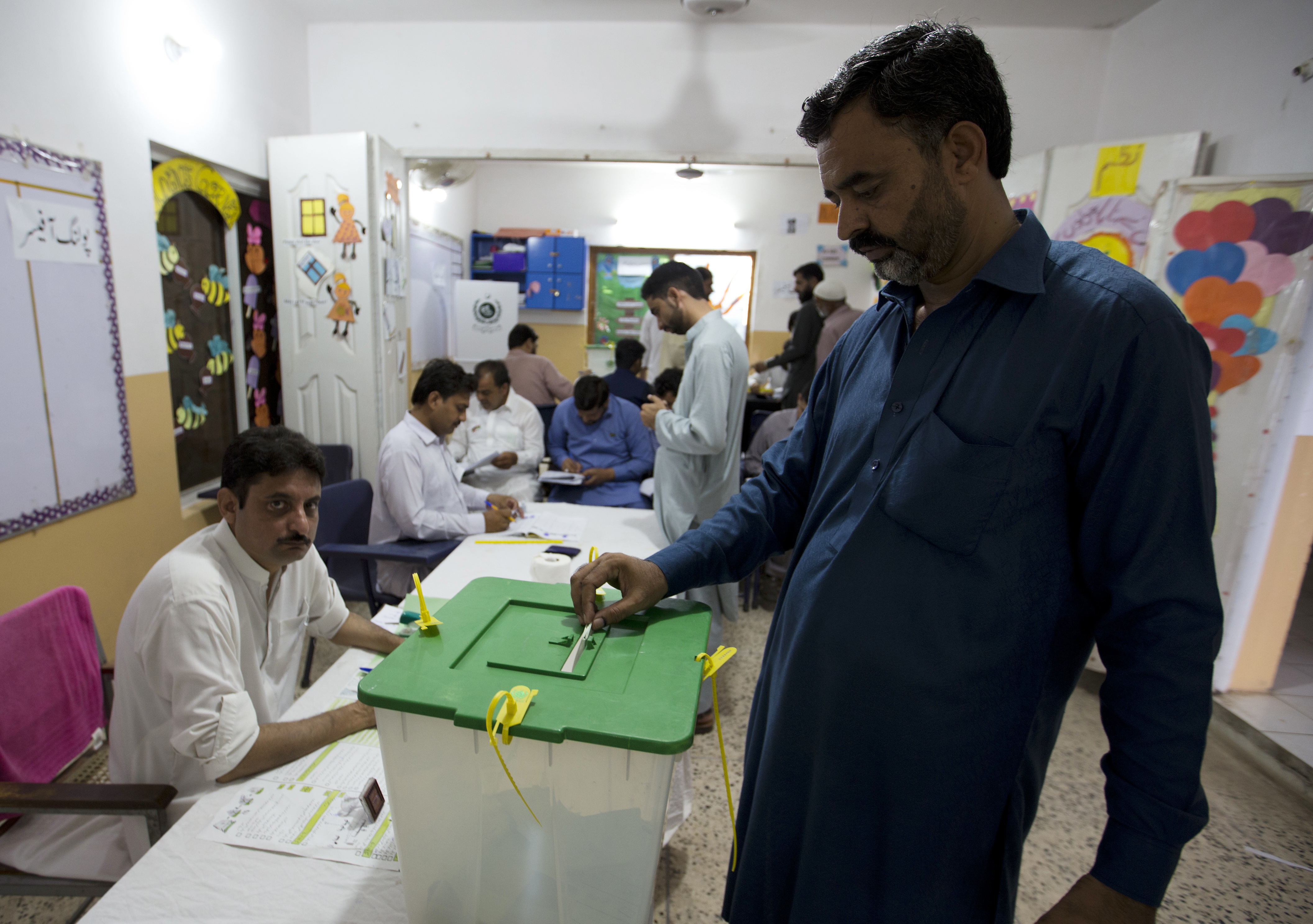 A look at the seats up for grabs in Pakistan's elections
