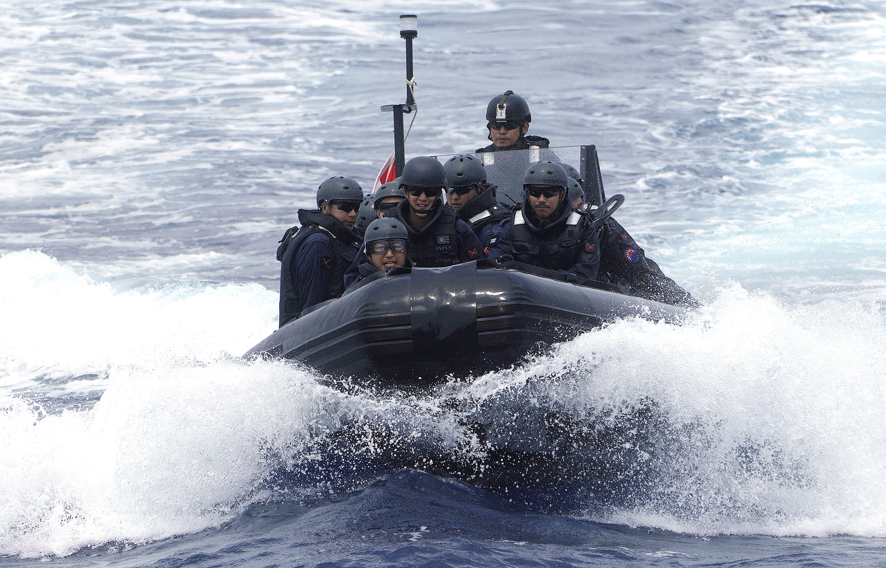 Japan hosts multinational drills to intercept weapons at sea