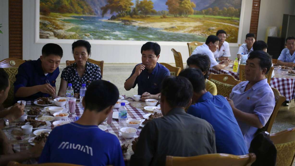 Man bites dog: North Koreans eat dog meat to beat the heat