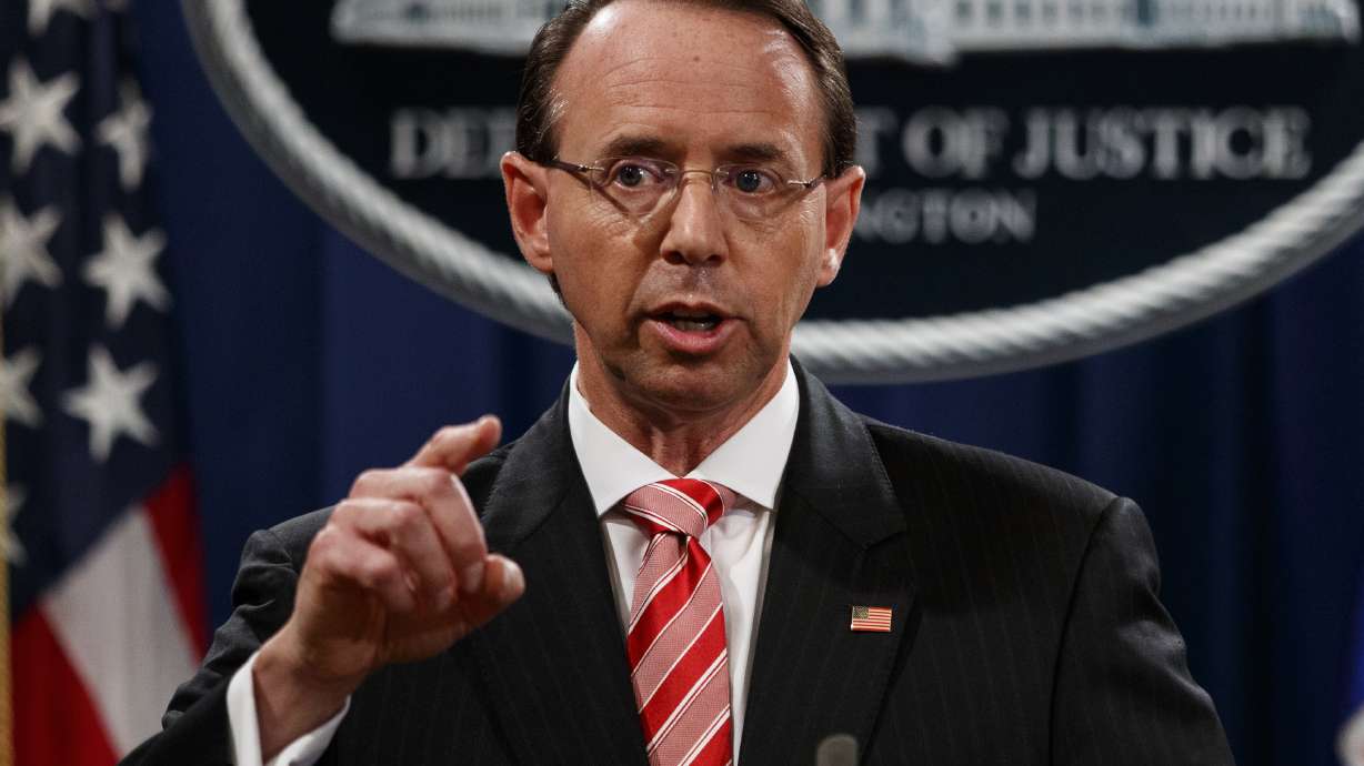 House conservatives move to impeach deputy attorney general