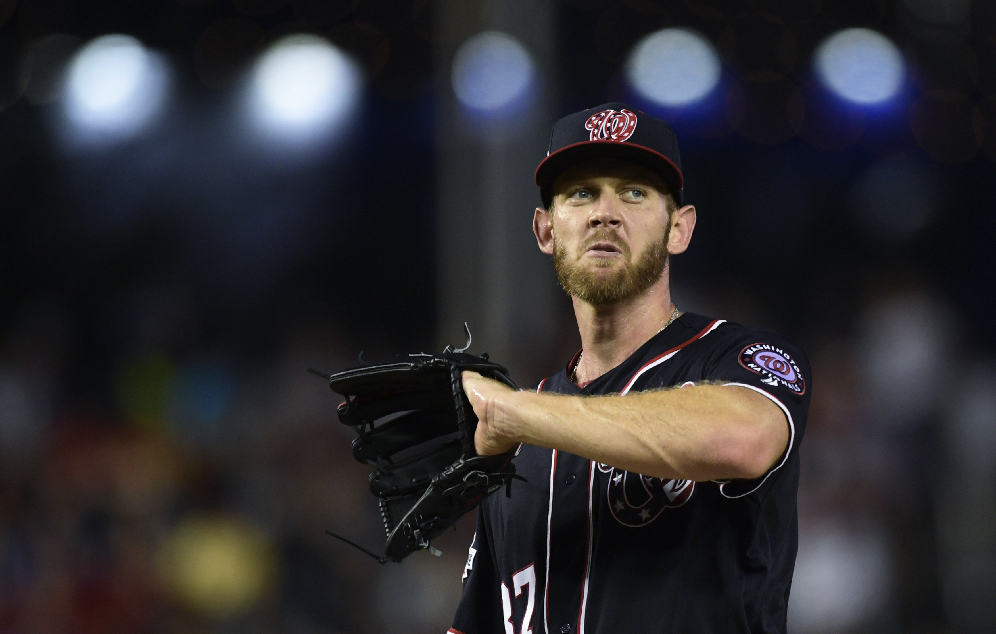 Nationals' Strasburg on disabled list with neck nerve issue